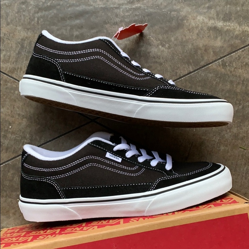 ••VANS BEARCAT BLACK/WHITE MEN’S - Picture 15 of 16